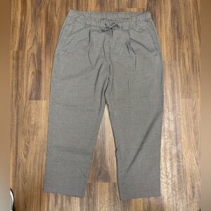 Old Navy Women’s High Waisted Houndstooth Billie Straight Ankle Trouser Size XL